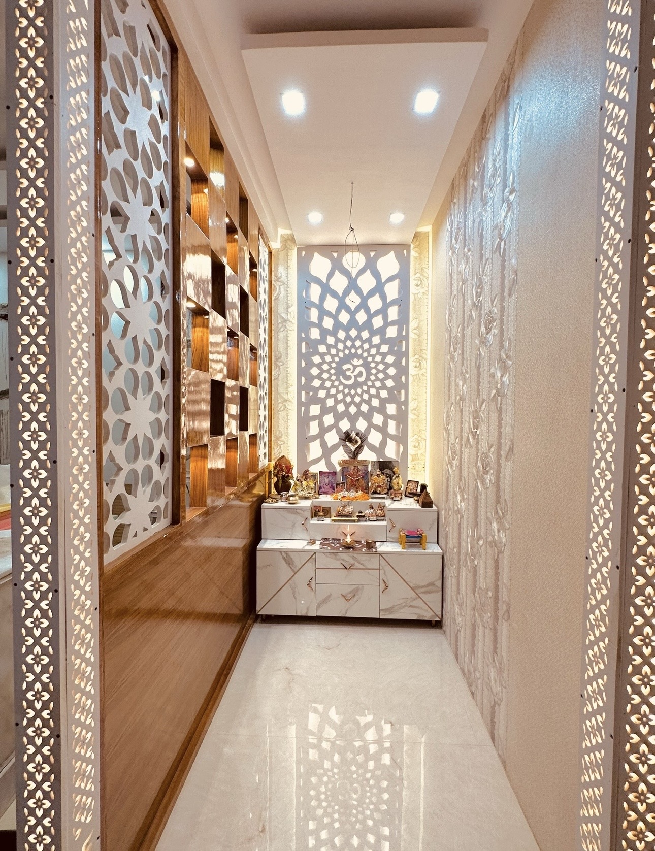 Prayer Room — home mandir interior